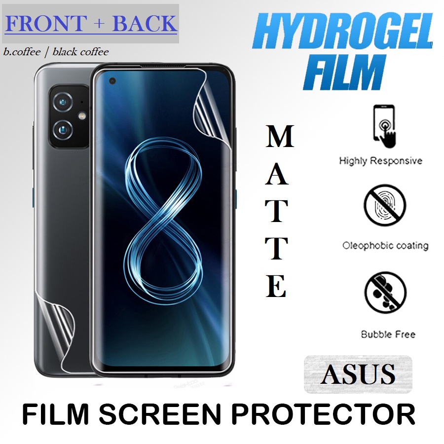 PHY MATTE HYDROGEL ป้องกันรอยขีดข่วน ASUS Zenfone 5 / Zenfone 5z 2018 / Zenfone 5Q / Zenfone 5 Lite 