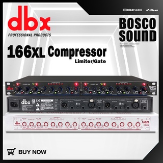 DBX 166XLคอมเพรสเซอร์มืออาชีพ ความแม่นยำสูงสองห้องตัว จำกัด แรงดัน คอมเพรสเซอร์เสียงวิศวกรรมการแสดงบนเวที