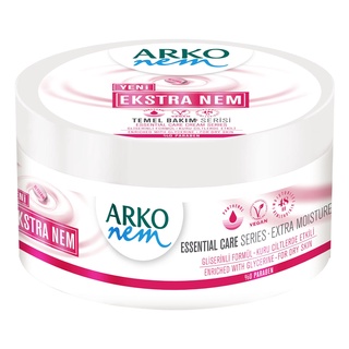 ครีมทาผิว ครีมทามือ Arko Nem Extra ด้วยสูตรเข้มข้นที่ให้การดูแลผิวแห้งอย่างเข้มข้น ขนาด 250 ml. (พร้อมจัดส่ง)