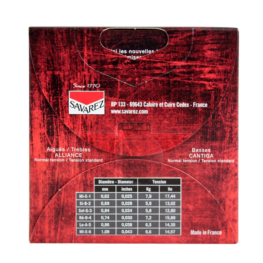 Savarez 510AR Nylon Classical Guitar Strings Normal Tension phenomenal_music_store ThaiPick