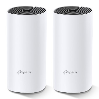 TP-LINK ตัวกระจายสัญญาณ DECO M4 (PACK 2) WHOLE HOME MESH WI-FI AC1200 รับประกันตลอดอายุการใช้งาน By Vnix Group