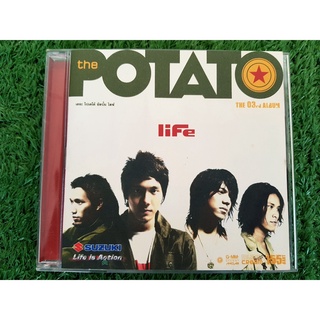 CD แผ่นเพลง วงโปเตโต้ Potato อัลบั้ม Life ไลฟ์ (เพลง ที่เดิม,ปากดี,ภาษากาย,รักแท้ ดูแลไม่ได้)