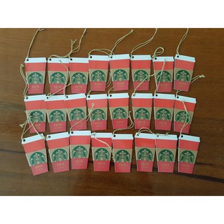 Starbucks Card บัตรสะสม บัตรสตาร์บัคส์ จากอเมริกา Red Cup 2015