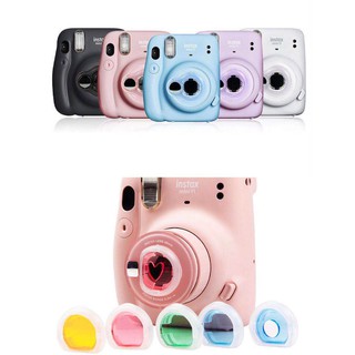 【For Mini 11】Selfie Mirror &amp; 6 Colors Close-Up Lens Filters  For Fujifilm Instax Mini 11  Camera Close Up Lens