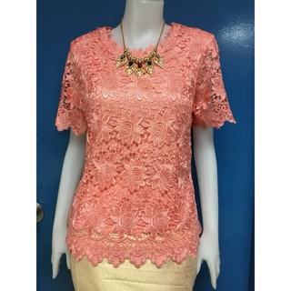 เสื้อลูกไม้ เกรดพรีเมี่ยม Size 38-52