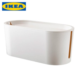 กล่องเก็บสายไฟพร้อมฝาปิด ROMMA IKEA อีเกีย