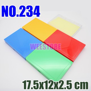 No.234 = กว้าง 12 cm ยาว 17.5 cm หนา 2.5 cm กล่องพลาสติกใส กล่องอะคลีลิค กล่องใส กล่องเก็บพระ กล่องเก็บของ ***ฟองน้ำคละส