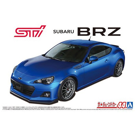 โมเดลรถยนต์ AOSHIMA SUBARU STI ZC6 SUBARU BRZ '12 1/24