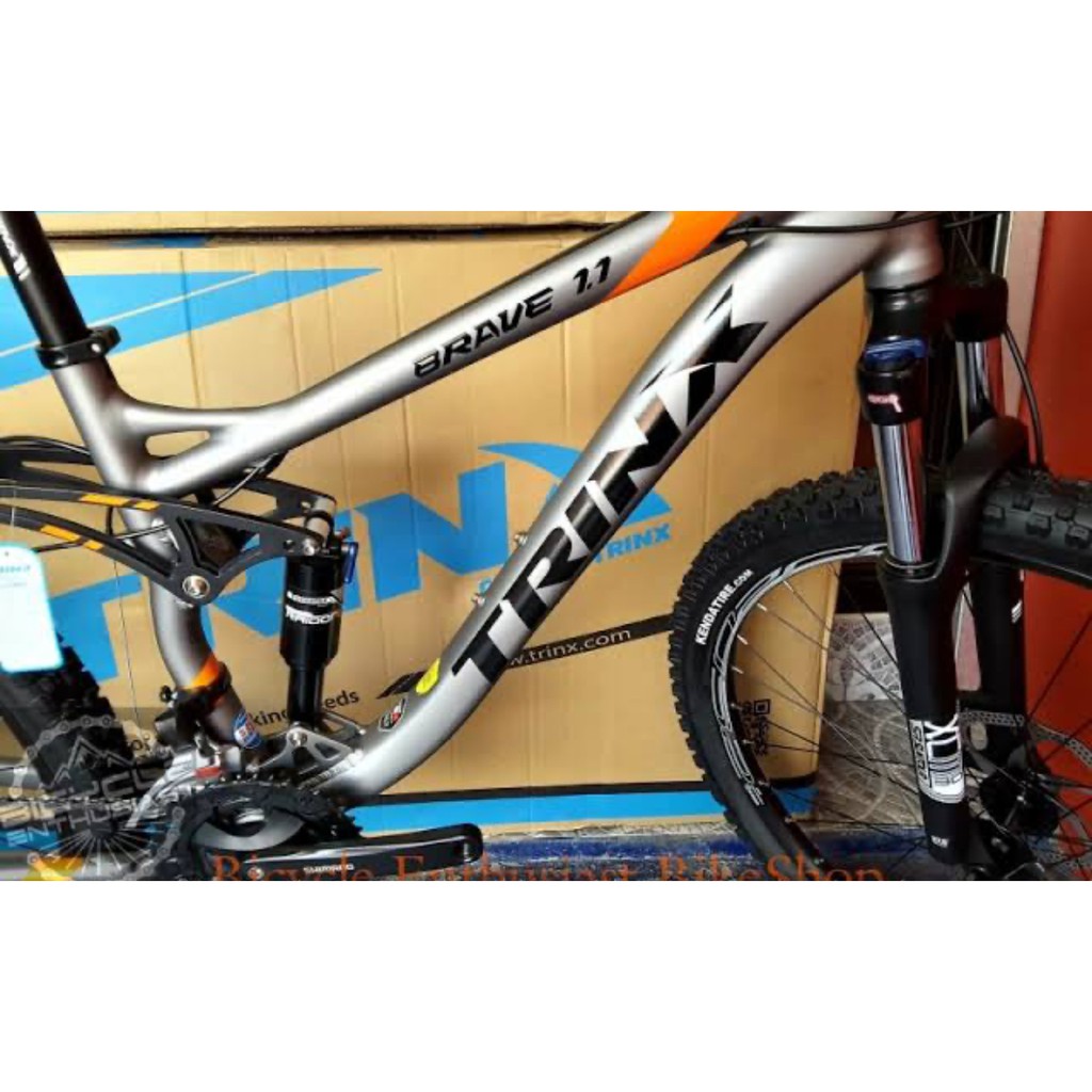 Brand New Original Sealed Trinx Brave 1.1 (27.5)full suspension mountain bike MTB
