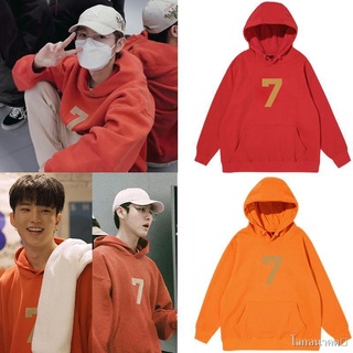 🔥🔥Hot Sale‼ ️SEVENTEEN Quan Shunrong NCT DREAM Huang Renjun สไตล์เดียวกันฤดูใบไม้ผลิฤดูใบไม้ร่วงและฤดูหนาวขนแกะ hoodie