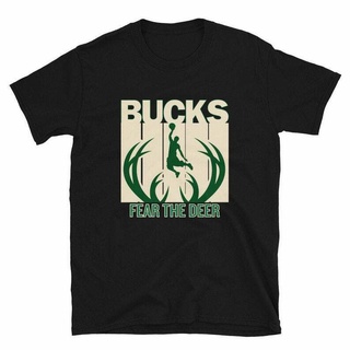 เสื้อคู่ - เสื้อยืดสําหรับผู้ชาย❀P.Bucks กลัวกวางมิลวอกีบาสเกตบอลเสื้อยืด 2021 NBA Western Conferen