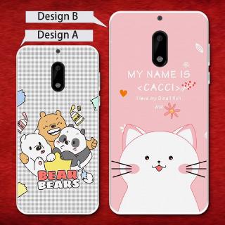 tpu เคสโทรศัพท์มือถือ nokia 6 3 5 3310 7 . 1x6 5 . 1 8 plus 2018