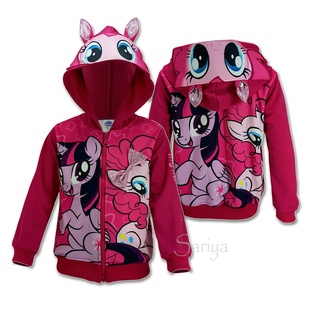 เสื้อกันหนาวเด็ก โพนี่ *ลิขสิทธิ์แท้* ผลิตไทย My Little Pony ดิสนีย์ แจ็คเก็ตเด็ก (4-10ขวบ) กันแดด เสื้อเด็ก