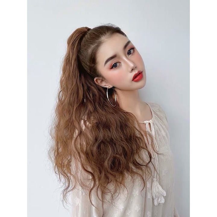 หางม้าหนีบม๊าม่า Calawigs❤️วิกหางม้าหนีบ ม๊าม่าM555 วิกผมหางม้า วิกผมหางม้าแบบหนีบม๊าม่าใส่ง่ายใส่เบา