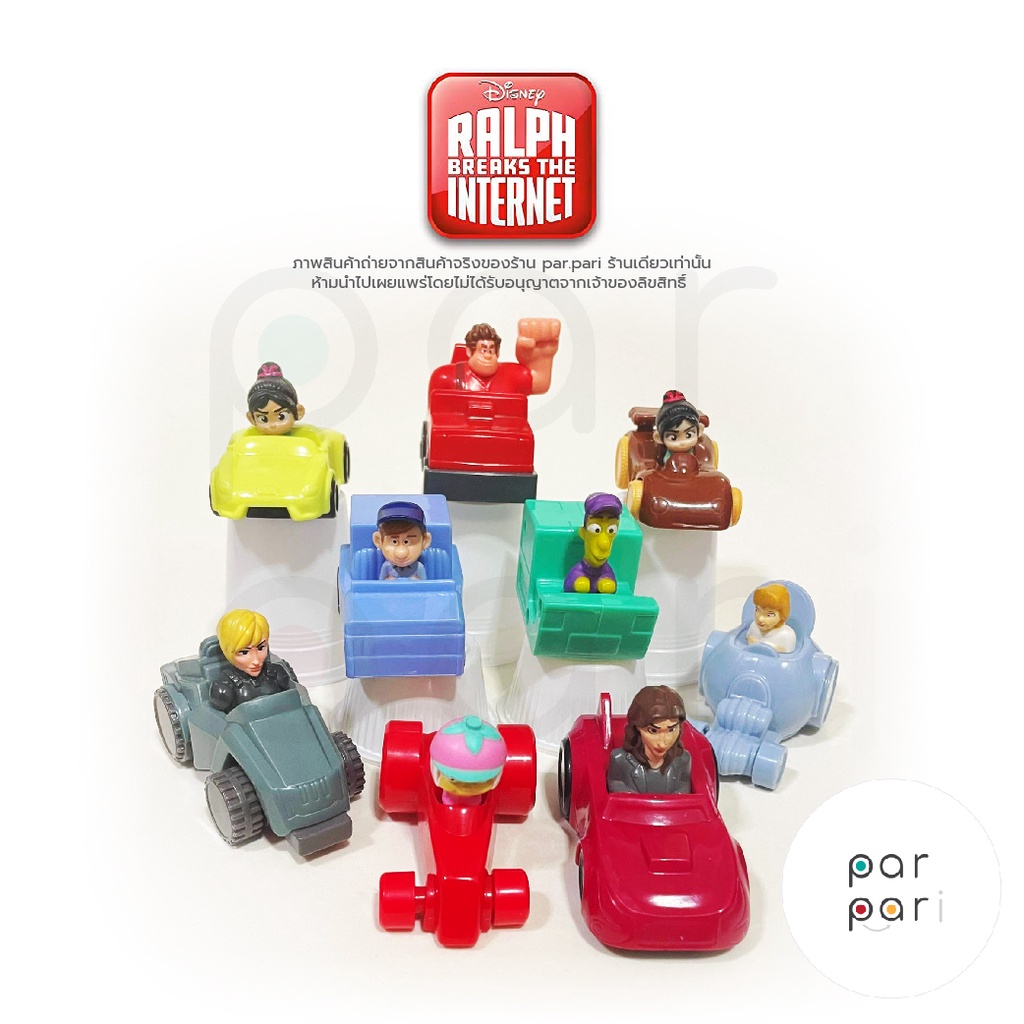 โมเดลราล์ฟ วายร้ายหัวใจฮีโร่ - McDonald’s Ralph Breaks the Internet(Wreck-It Ralph 2) Happy Meal Toy