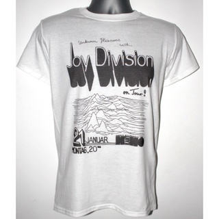 ผ้าฝ้ายคอกลมเสื้อยืด พิมพ์ลาย Joy Division Gig Current 93 The Cure Sisters Of Mercy Television สําหรับผู้ชายfrom S-4XL