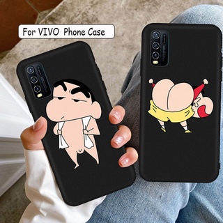 เคสโทรศัพท์มือถือ ลายการ์ตูนชินจังจอมแก่น สําหรับ Vivo Y20 Y12 Y12S Y21 Y11 V20 Y21S Y91C Y51 Y30 Y20S Y20I Y11S Y12A Y20A Y20G Y1S Y31 Y51A Y50 Y53 Y55 Y66 Y67 Y69 Y71 Y83 Y85 V9 Y91 Y91I Y95 Y93 V20Se Y15 Y17 U10 Y19 2019