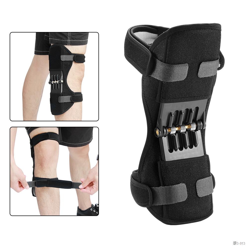 ❁✓☌Spring Force Stabilizer Knee Pads Joint Support Power Lift Joint Knee Pads Rebound Spring Force Knee Booster Leg Prot