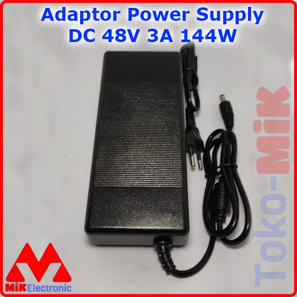 DC ADAPTER 48V 3A POWER SUPPLY 48VDC 48 VDC 3 CAMPERE 144W