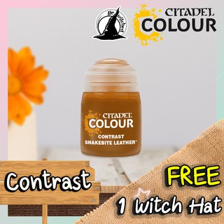 (Contrast) SNAKEBITE LEATHER : Citadel Paint แถมฟรี 1 Witch Hat