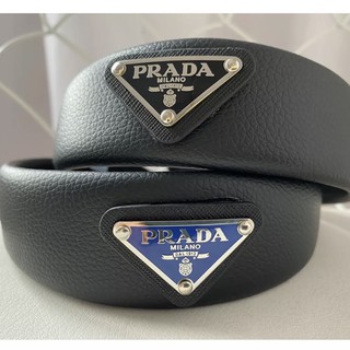 Prada คาดผม งานหนัง ไม่ใช่ผ้า‼️