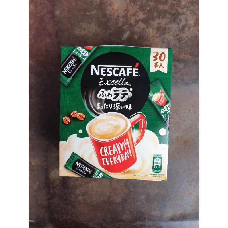 nescafe excella ราคาพิเศษ จำนวนจำกัด เนสกาแฟ เอ็กเซลล่า กาแฟ 3 in 1 จากญี่ปุ่น กล่อง 30 ซอง