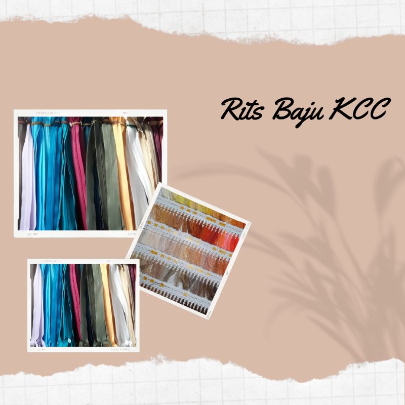 ขาย KCC Rits และ Rits ปกติสําหรับเสื้อผ้า