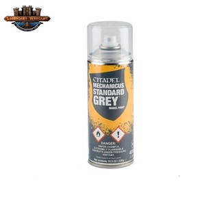 [P360พร้อมส่ง] Citadel : SPRAY: MECHANICUS STANDARD GREY (400ML) สีสเปรย์สำหรับทำสีโมเดล