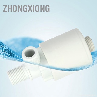 Zhongxiong บอลวาล์วลอยน้ําพลาสติกควบคุมระดับน้ําอัตโนมัติ G1 / 2 นิ้ว