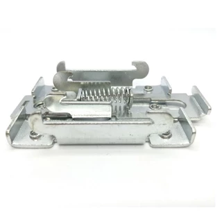 คลิปยึดโซลิดสเตทรีเลย์ DIN Rail SSR Clamp 35mm แคลมป์ติดตั้ง Single Phase SSR