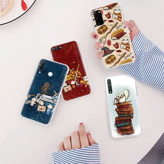 เคสโทรศัพท์มือถือแบบนิ่ม ใส ลายนกฮูก Hedwig ML-222 สําหรับ Realme Narzo 50a Prime 50 C11 C12 C25 C20 C20A C21 C21Y C25Y C25S