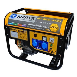 Jupiter เครื่องปั่นไฟใช้เบนซิน JP-GEN6500 5.5 KW 220V