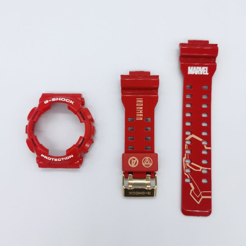 G-shock GA-110IRONMAN-4 Band And Bezel Glossy Red Limited Edition