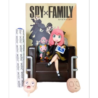 โมเดล Spy x Family Anya อาเนีย นั่งโซฟา ขนาด16cm. มีกล่อง