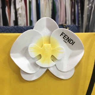 (แม้/พร้อมส่ง) OrchidหนีบถุงFENDI