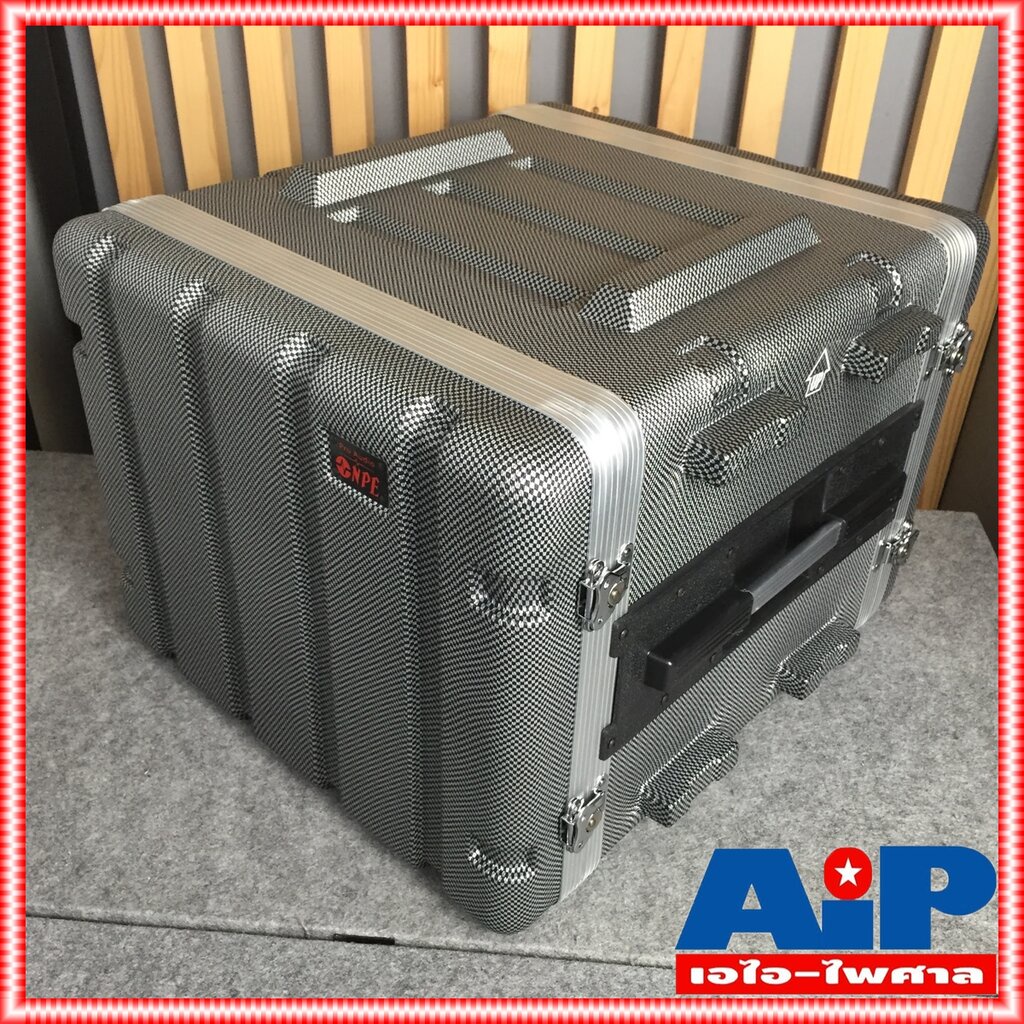 NPE RC ABS8U KEVLAR ลึก17นิ้ว RACK ABS 8U 17นิ้ว แร็คเครื่องเสียง กล่องเก็บเครื่องเสียง แร็คABS แร็ค เครื่องเสียง ราคา ถูกที่สุด ดีลบีเคเค แกลเลอรีภาพที่ 4