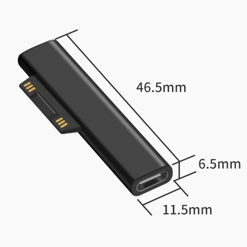 Toolbox USB Type C Power Converter สําหรับ Surface 3 4 5 6 Surface Book อะแดปเตอร์ USB C