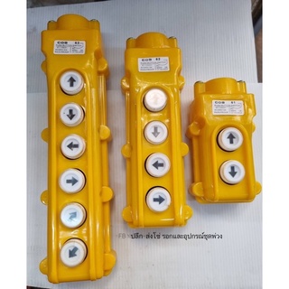 สวิทซ์เครน สวิทซ์รอกไฟฟ้า ชนิดกันน้ำ รุ่นCOB แบบHoist pushbutton switche
