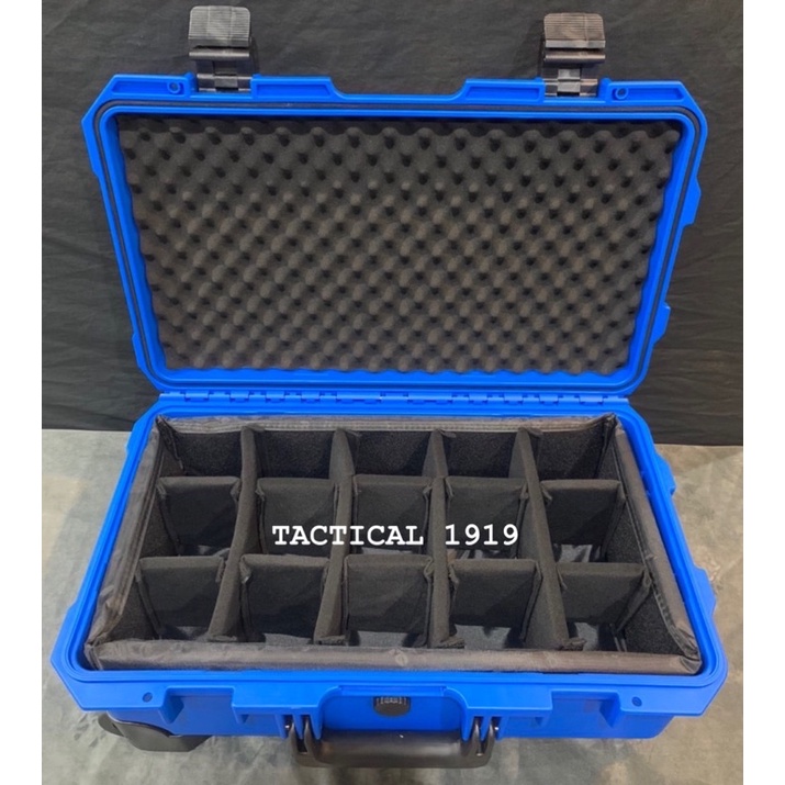 [กรุงเทพฯ ส่งด่วน 1 ชั้วโมงเฉพาะหน้าร้าน] - HARDCASE HL-5129 กระเป๋ากันกระเเทกพร้อมช่อง - Blue