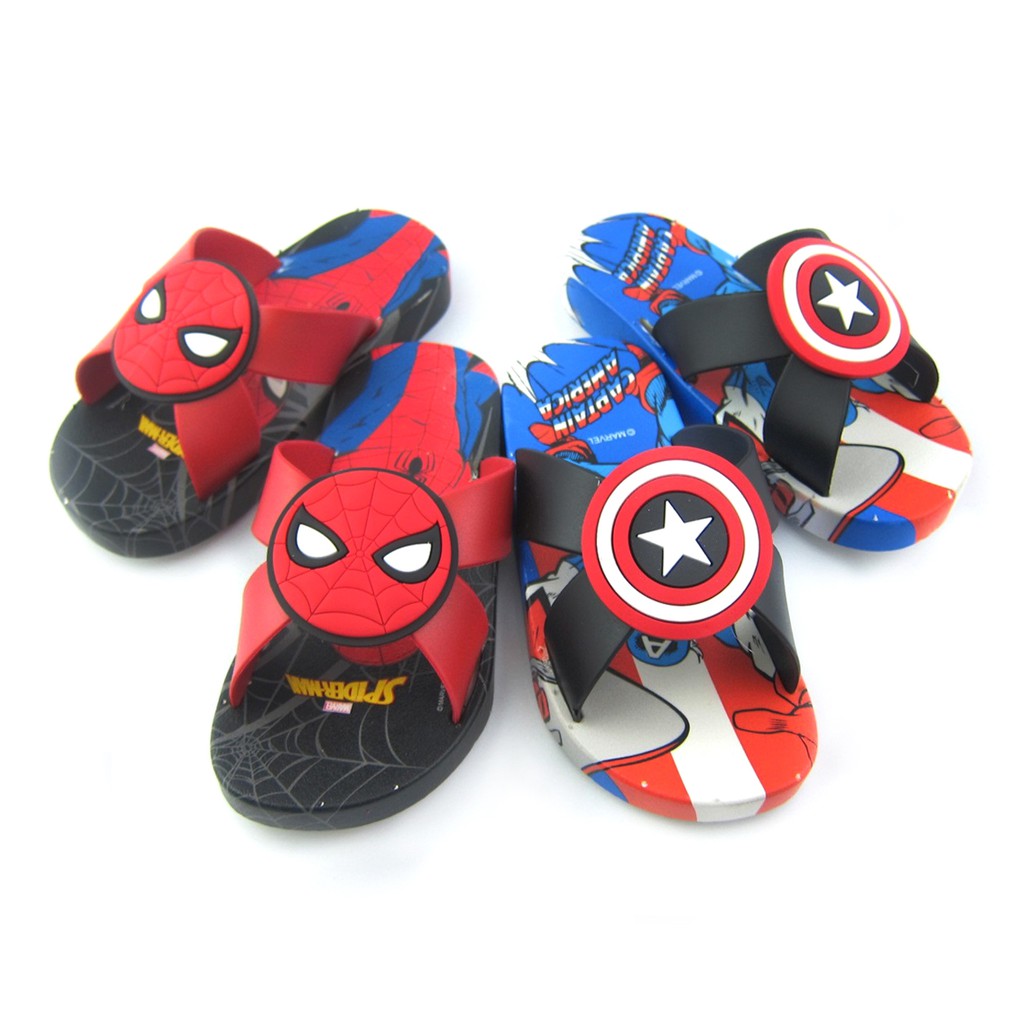 Kenta รองเท้าแตะPVCสวมลายMarvel&Spiderman รุ่นAV501 ขนาด24-29