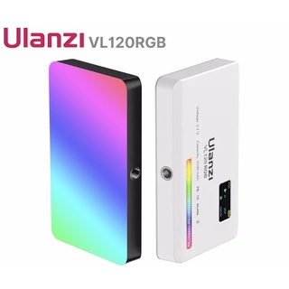 Ulanzi VL120 RGB Compact Video Light with Display Screen Diffuser Mini Camera RGB Light Smartphone Lighting 3100mAh