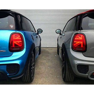 ไฟท้าย Mini cooper F56 F57 F58 F60 ปี 2013 2015 2017 2018 ลายธงชาติ อังกฤษ สีแดงsmoke และ smokeล้วน