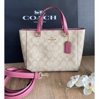 แท้💯% Coach CA613 Alice Satchel