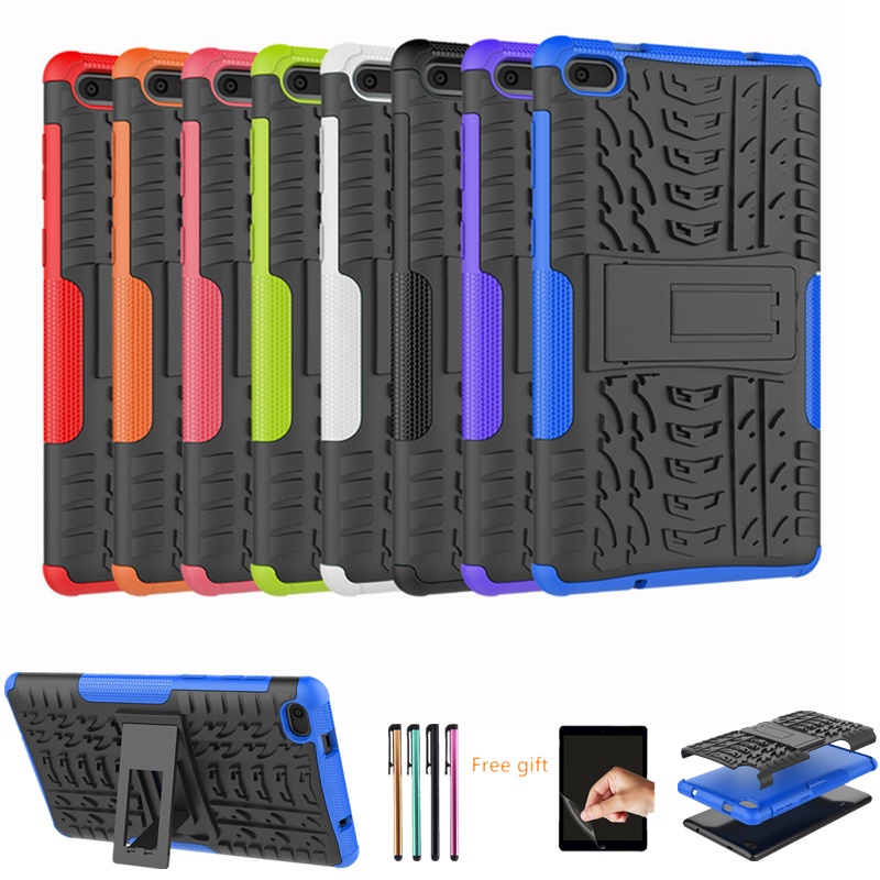เคสแท็บเล็ตทนทานแบบทนทานสําหรับ Lenovo Tab E7 2018 TB-7104F 7"Tablet Funda Heavy Duty 2in1