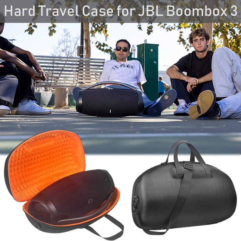 Moon กระเป๋าเคสไนล่อนแข็ง แบบพกพา สําหรับลําโพง JBL-Boombox 3 3 แบบ