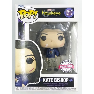 Funko Pop Marvel Hawkeye - Kate Bishop with Christmas Holiday Sweater : 1217 (กล่องมีตำหนินิดหน่อย)