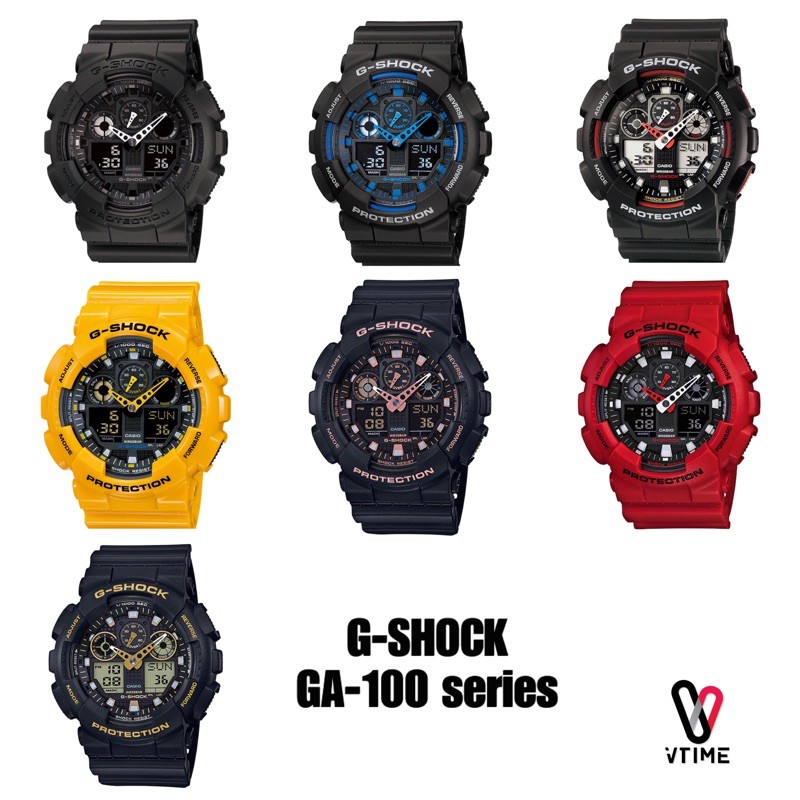 G-SHOCK นาฬิกาผู้ชาย รุ่น GA-100 | GA-100GBX