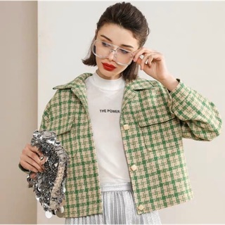 Jacket ใส่ลำลองชิคๆ เเมตกับเสื้อยืดเก๋ๆ #blazer #jacket # เสื้อผ้างานเกาหลี # oversize