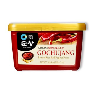 🔥HOT🔥 ชองจองวอน โกชูจัง ซอสพริกเกาหลี 3 กิโลกรัม Chung Jung One Gochujang Hot Pepper Paste 3 kg