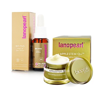 Lanopearl Apple Stem Q10 50g. + Serum PHD 60% 25ml.